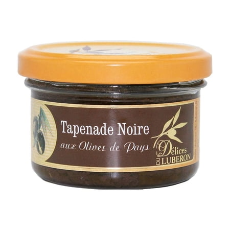 Tapenade Noire Schwarze Oliven Zubereitung 90g Tapenade Noire aux Olives de Pays Les Delices du Luberon Provence Tapenade Noire Schwarze Oliven Zubereitung 90g Tapenade Noire aux Olives de Pays Les Delices du Luberon Provence