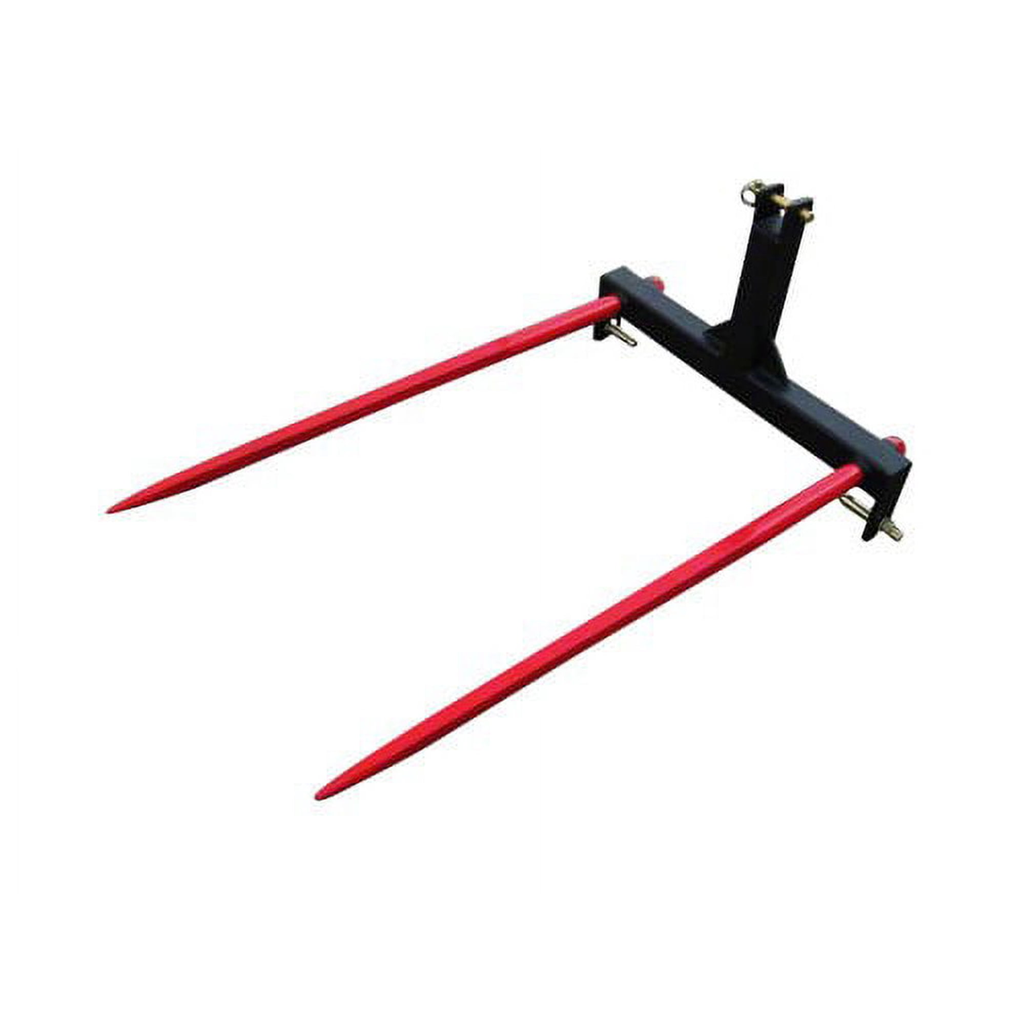 3 Point Attachment with 2 x 39 Hay Bale Spear CAT-1 Convertible to Cat-2