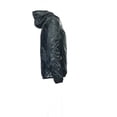 thumbnail image 4 of 'All Over Print' Men's Black Abstract Windbreaker, 4 of 4