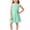 Green, variant on Cethrio Girls' Summer Nightgowns, Printed Sleeveless Casual Mid-length Girls' Sleepwear Green Size 2-3 T