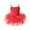 Red, variant on Kiijoy Toddler Girls Ballet Dance Dress Leotards Shiny Sleeveless Strap Ballet Tutu Skirt