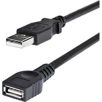 StarTech.com USBEXTAA6BK 6 ft Black USB 2.0 Extension Cable A to A - M/F - 6ft USB 2.0 Extension Cable - 6ft USB male female Cable