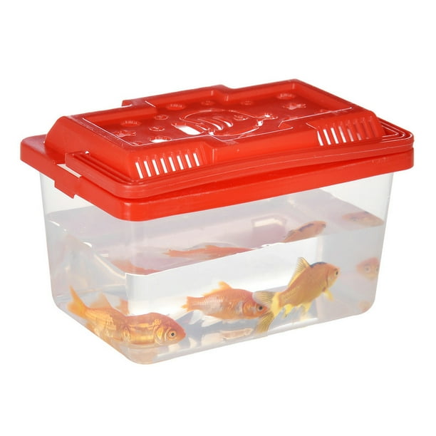 Portable Fish Tank - Handheld Plastic Fish Tank Transparent For