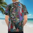 thumbnail image 6 of High Quality Hawaiian Shirts for Men Short Sleeve Aloha Beach Shirt Floral Summer Casual Button Down Shirts Blouses C6H63X, 6 of 7