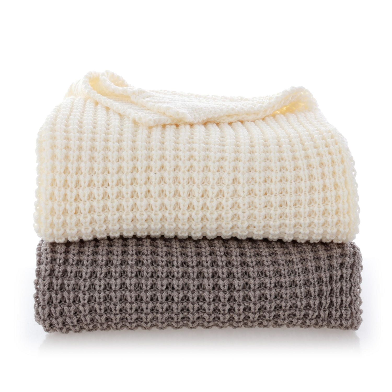 CABLE KNIT THROW, Size 50 in. x 60 in.