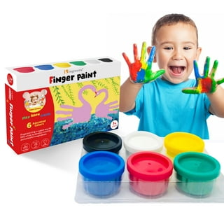 KEFF Kids and Toddler Paint Set - 33 Piece Painting Set for Toddlers with  Non Toxic Washable