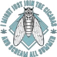 thumbnail image 3 of CafePress - Cicadas I Might Just Join The Cicadas Entomologist Women's Maternity T Shirt - Cotton Maternity T-shirt, Cute & Funny Pregnancy Tee, 3 of 4