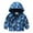 Navy J, variant on WOYY Girls Sun Protection Jacket Cartoon Prints Zipper Hooded Windbreaker