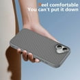thumbnail image 6 of Allytechgroup Slim Carbon Fiber Texture Phone Case for Apple iPhone 16 Plus, Shockproof Soft TPU Bumper, Raised Edge Camera and Screen Protection, Lightweight Anti-Slip Cover, Gray, 6 of 9