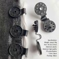 thumbnail image 1 of 20 Pcs Special Clip with Eyelet, Concealment Shade Net Fixing Clips, for Blackout Net, Shade Net, Privacy Screen, Fence Protection Net, 1 of 5