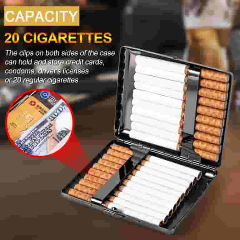 can you buy cigarettes with a credit card Vintage Slim Metal Cigarette Case & Dispenser Alan Wilson has joined a