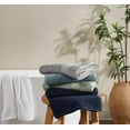thumbnail image 5 of Brooklyn Loom Cotton TENCEL™ Grey Cotton 6-Piece 6 Piece Set Towel, solid themed, for Men and Women, OEKO-TEX Certified Confidence, 5 of 7
