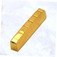 thumbnail image 4 of unbranded Saddle Nut Dorado Para Guitarra Folk Reemplazo Ideal Para Mejora De Sonido Y Rendimiento, 4 of 8