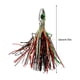 thumbnail image 2 of Sonducket Anzuelo de cebo agua de mar realista Vivivd alambre reutilizable biónico deportes práctico señuelo de pesca pulpo calamar línea Pescar cabeza de plata 15g Sonducket OD029645-06B, 2 of 6