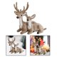 thumbnail image 3 of 2 piezas de adornos de animales de simulación, estatua artística, decoración, artesanías decorativas para Caqui, 3 of 9