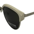 thumbnail image 3 of Kenneth Cole Reaction Gradient Round Sunglasses, White Silver Metal, 3 of 6