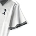 thumbnail image 6 of Fnnxeal Mens Polo Shirts Casual Graphic Collared Short Sleeve Summer Golf Polo Gray Shirts for Men Size 3XL, 6 of 7