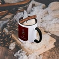 thumbnail image 5 of 3dRose, Keep calm and eat chocolate. Desserts. Candy. Sweets., 11oz Two-Tone Black Mug, 5 of 7