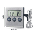Refrigerator Freezer Thermometer Alarm, High & Low Temperature Alarms