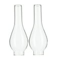 thumbnail image 4 of WHAMVOX  2 Pcs Glass Lampshade Clear Oil Kerosene Indoor Transparent, 4 of 8