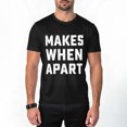 thumbnail image 7 of Tees Couple Matching Theme Shirts Nothing Makes Sense Tee Shirt Boyfriend Girlfriend Husband Wife T-Shirts, 7 of 7