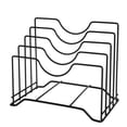 thumbnail image 1 of Naiovety Soporte para tabla de cortar de cinco capas, estante de almacenamiento de cocina de hierro, estante para tapa de olla, soporte de drenaje de Organizadores de utensilios de cocina Naiovety HA081921-00, 1 of 6