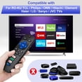 thumbnail image 2 of Replacement Remote Control Compatible with Roku TV(Not for Roku Box&Stick), 2 of 7