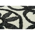 thumbnail image 2 of Alora Decor Neo 7'6"x9'6" Scroll Ivory/Black Hand-Tufted Area Rug, 2 of 3