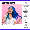 thumbnail image 4 of Lime Crime Unicorn Hair, Semi-Permanent Hair Color, Vegan, Full Coverage, Mystic, Unisex, 6.76 fl oz, 4 of 21
