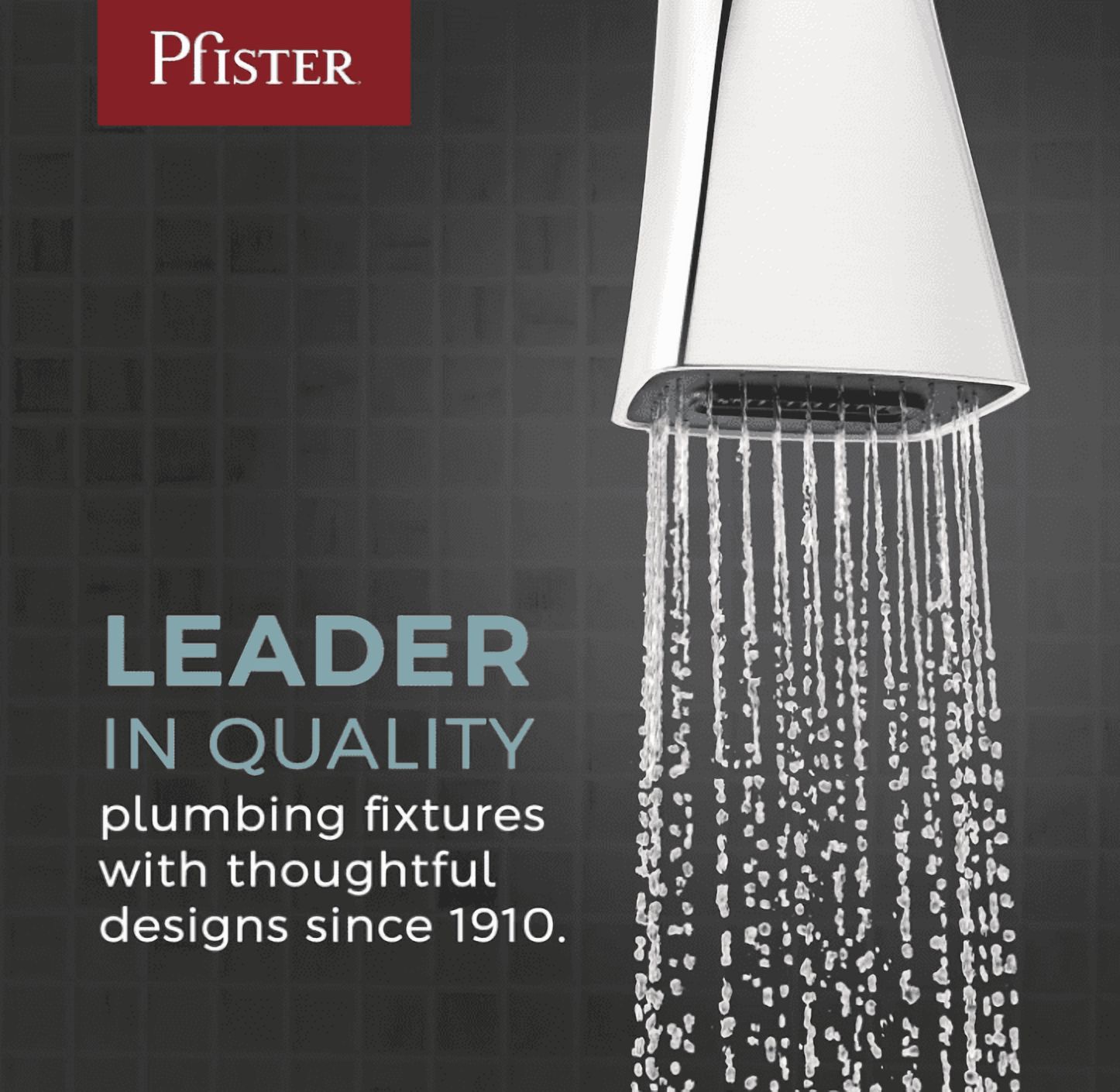 Pfister Vedra 8 in. Widespread Double Handle Bathroom Faucet in Spot Defense Brushed Nickel