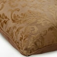 thumbnail image 2 of The HomeCentric Euro Pillow Cases, Decorative Peachy Beige Pack of 2, 26x26 inch (65x65 cm) Euro Pillow Covers, Burntout Velvet Fabric Euro Size Pillow Covers, Damask Victorian Style - Peachy Beige, 2 of 3
