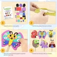 thumbnail image 2 of Kit de manualidades VKPI para hacer 6 títeres con palomitas, espuma, manualidades para niños de 4 años o más, 2 of 7