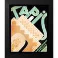 thumbnail image 2 of Vintage Apple Collection 12x14 Black Modern Framed Museum Art Print Titled - Tapis, 2 of 5
