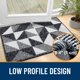 thumbnail image 4 of Alfombrilla OLANLY para entrada interior, lavable, 80 x 50 cm, color negro, 4 of 7