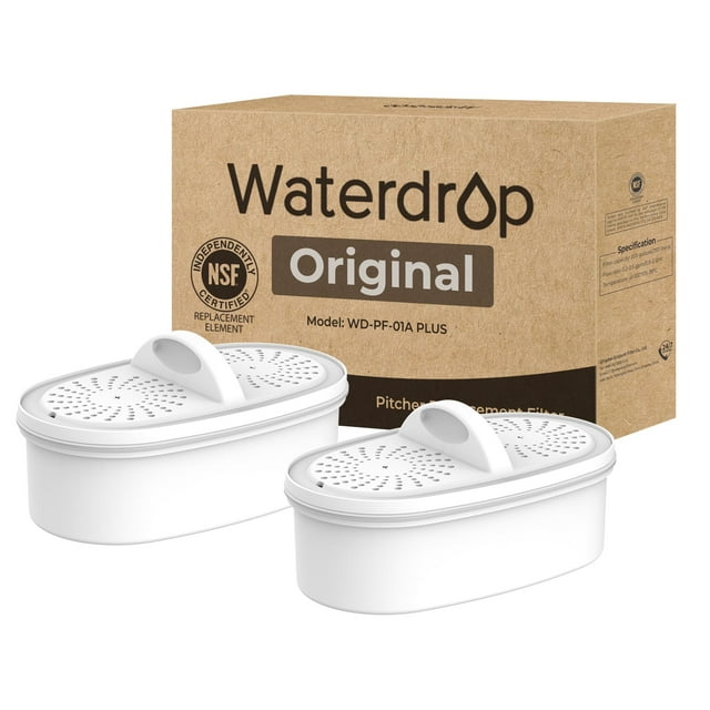 Filtros de repuesto Waterdrop WD-PF-01A Plus con certificación NSF