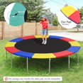 thumbnail image 5 of Topbuy 15FT Trampoline Replacement Safety Pad Waterproof Colorful, 5 of 8