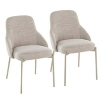 LumiSource York Upholstered Chair - Set of 2