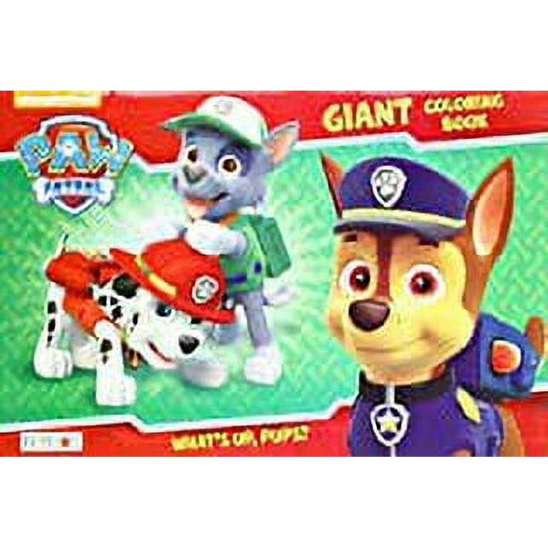Paw Patrol 11x16 Giant Coloring & Activity Book - Walmart.com