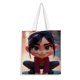 thumbnail image 1 of Vanellope Bolso de tela con estampado de lienzo para mujer, bolsa de compras reutilizable y estética, con cremallera interior, regalo para mujer,40*45cm., 1 of 6