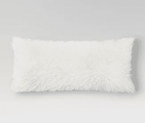 Opalhouse Faux Fur Body Pillow - Cream 