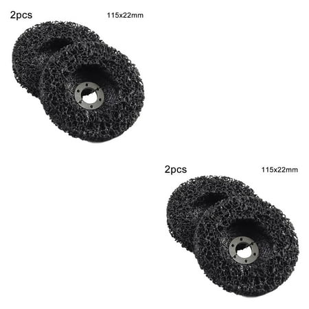 

4pcs Rust Removal Grinding Disc Aluminum Paint Removal Abrasive Wheel with 7/8 Inch Hole 115x22mm