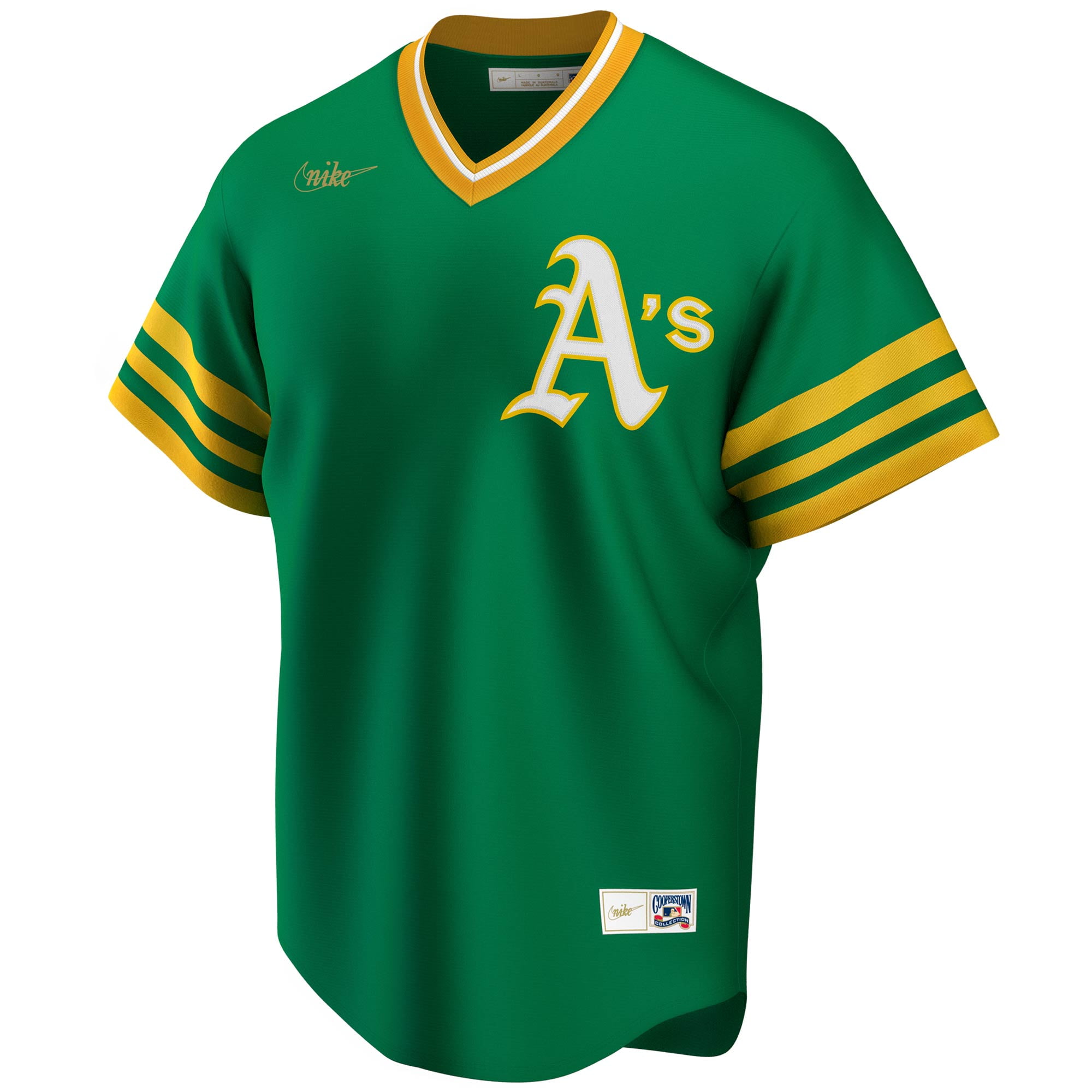 oakland a's jersey history