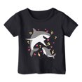 thumbnail image 3 of Zszcpp T Shirts Casual Top For Baby Girl Ocean Animal Print Comfortable Outdoor Tee Short Sleeve T-Shirt Blouse Girls Tops, 3 of 5