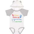 thumbnail image 3 of Inktastic Lacrosse Baby Boys or Girls Baby Bodysuit, 3 of 5