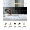 thumbnail image 5 of Sage Green White Grey Blackout Curtains 63 Inches Length, Gradient Country Minimalist Color Window Treatment Thermal Insulated Drapes for Bedroom Living Room 2 Panels 84x63 Inches, 5 of 8