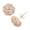 rose gold, variant on 10K White Gold .33 tcw diamond love knot earrings