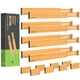 thumbnail image 1 of Separadores de cajones ANTOWIN Bamboo, 16 unidades, 43-56 cm, para utensilios, 1 of 9