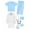 Blue, variant on Lkhaha Boys Two Piece Sets White Lab Coat Baby Doctors Play Dress Shirts Accessory Child Tracksuit Size 6-7 Years