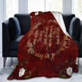 thumbnail image 3 of Outlander Wedding Vows Super Soft Warm Micro Fleece Flannel Blanket -Y476, 3 of 5
