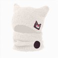 thumbnail image 5 of Beanie Knitted Hats for Toddler Kids 1-3 Years Toddler Soft Solid Cute Hats with Ear Kids Winter Hat, 5 of 5